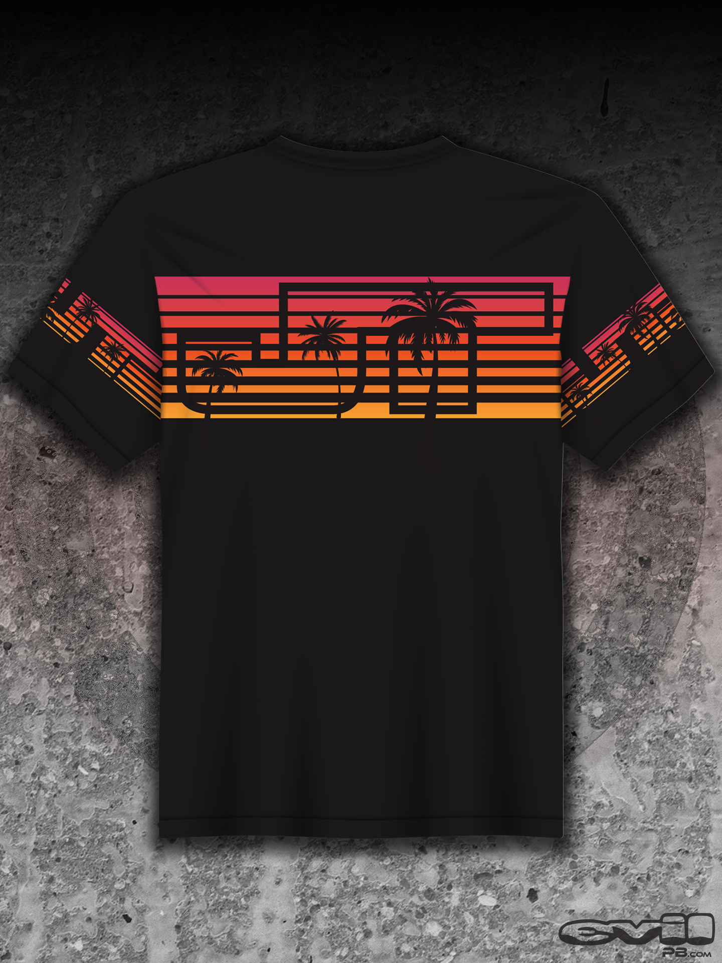 ULTRA Air Shirt: JT 85 Retro Sunrise