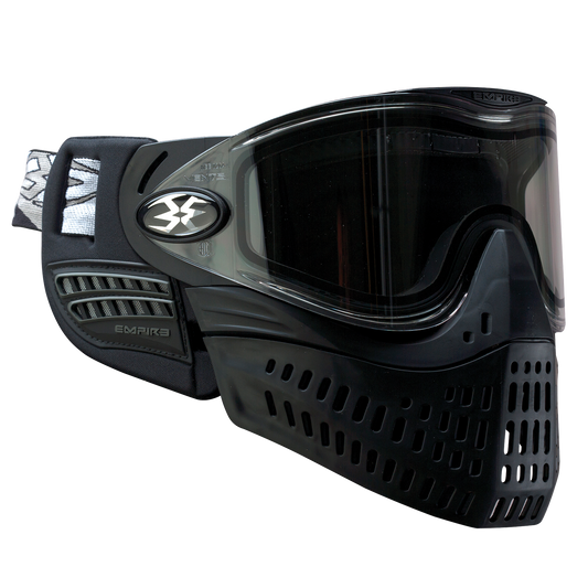 Empire E-Flex Paintball Mask - Black with lens [Thermal Clear]