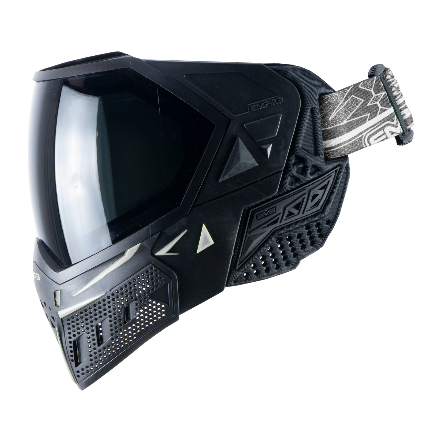 Empire EVS Goggle - Black/White - with 2 lenses [Thermal Ninja & Thermal Clear]