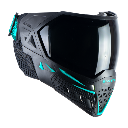 Empire EVS Goggle - Black/Aqua - with 2 lenses [Thermal Ninja & Thermal Clear]