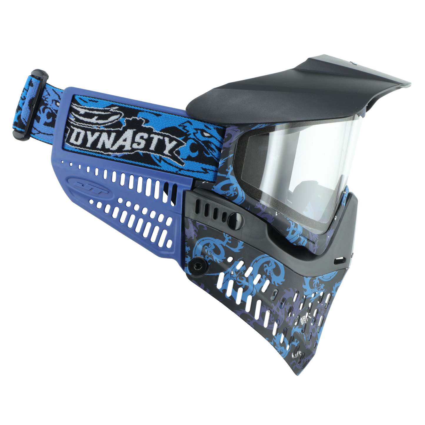 JT Paintball Spectra Proflex Goggle - Dynasty Black Limited Edition - with lens [Thermal Clear]