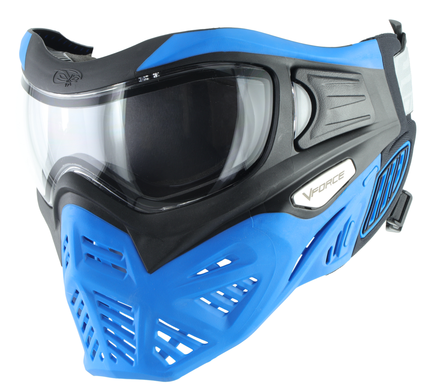 VForce Grill 2.0 Azure - Black/Blue - with visor and lens [Thermal Clear]