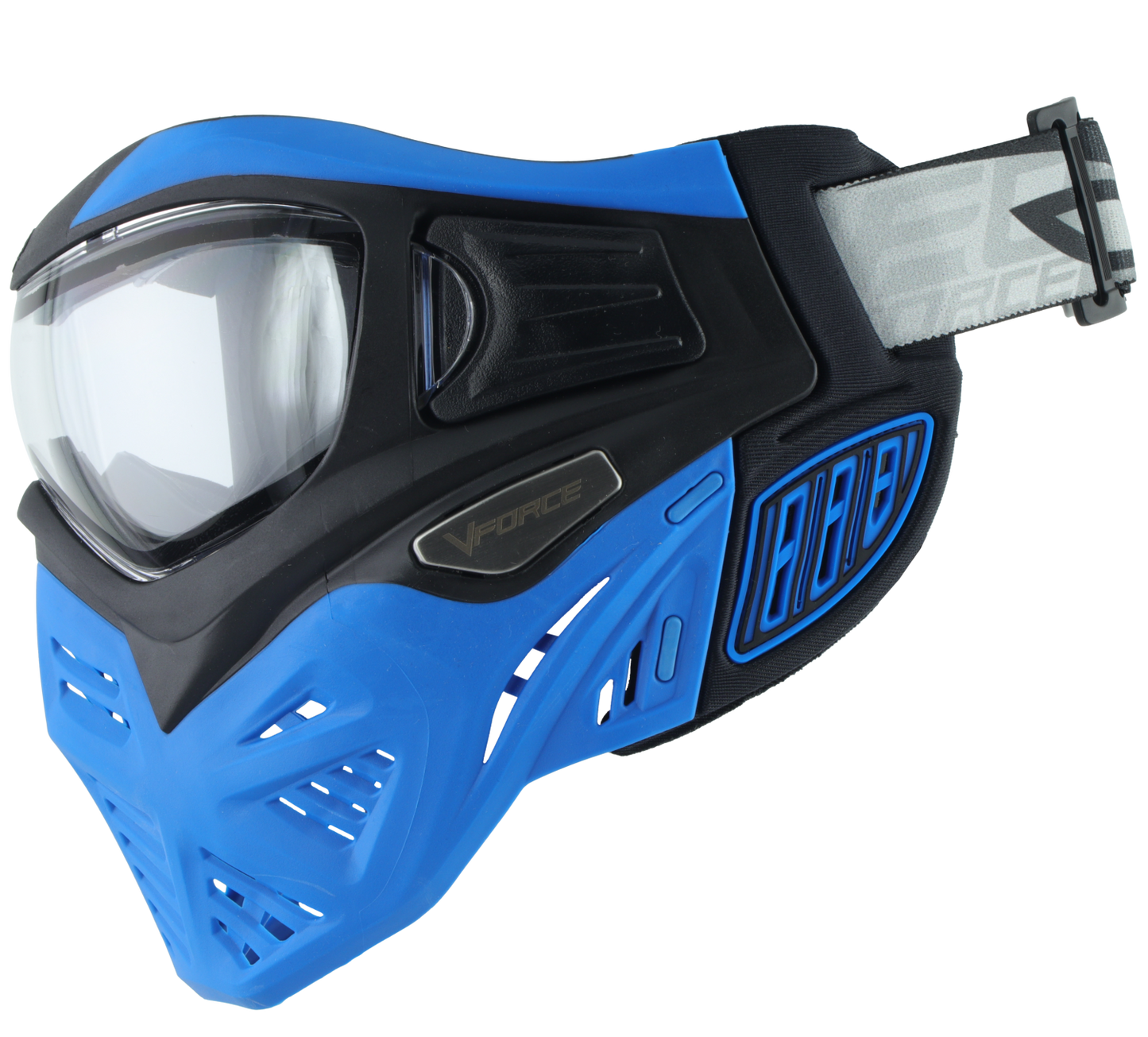 VForce Grill 2.0 Azure - Black/Blue - with visor and lens [Thermal Clear]