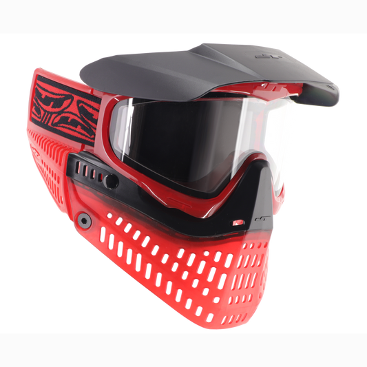 JT Paintball Spectra Proflex Goggle - Ice Series Red Limited Edition - with lens [Thermal Clear]