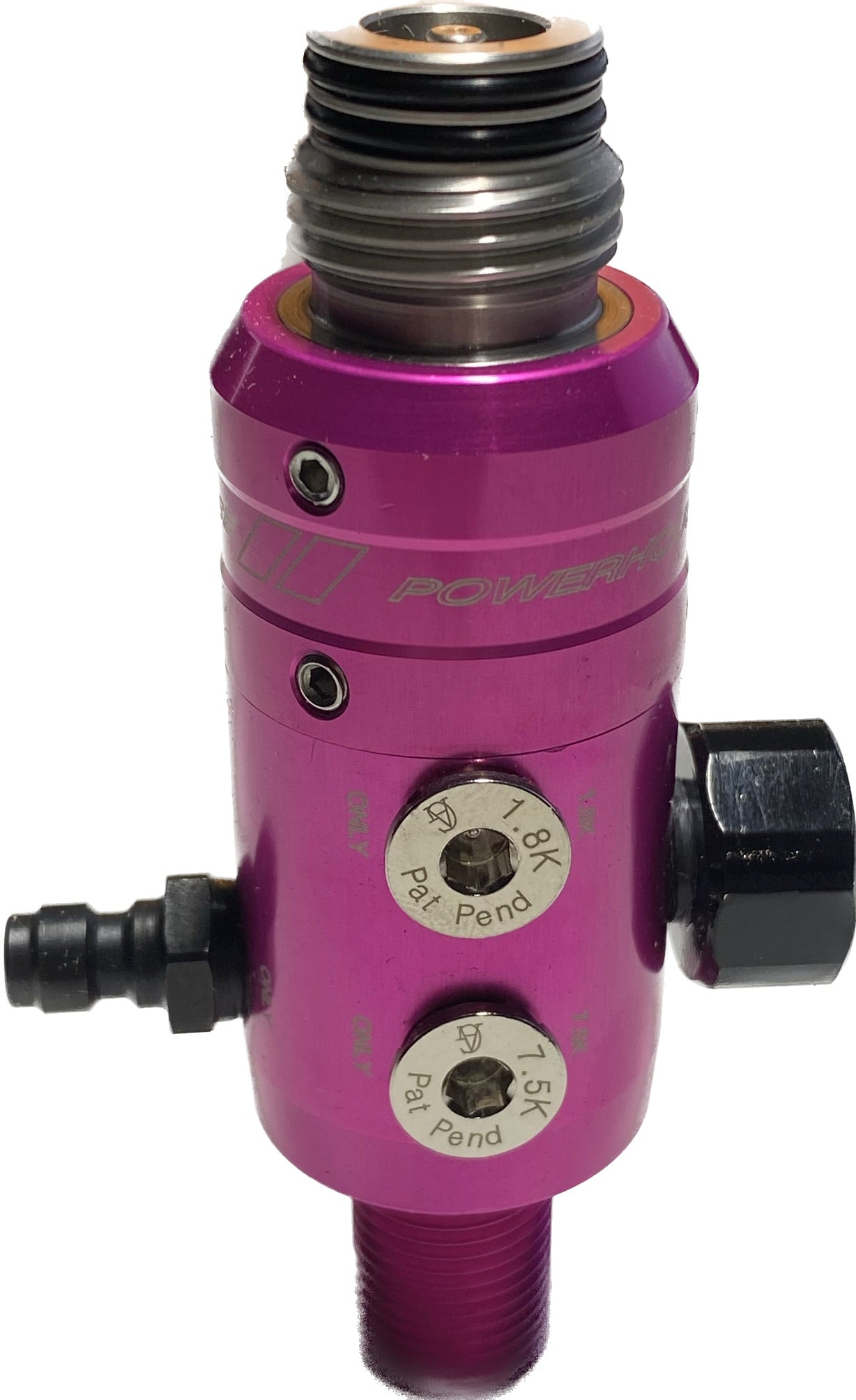 Powerhouse TKO Regulator - Long Body Polished Pink