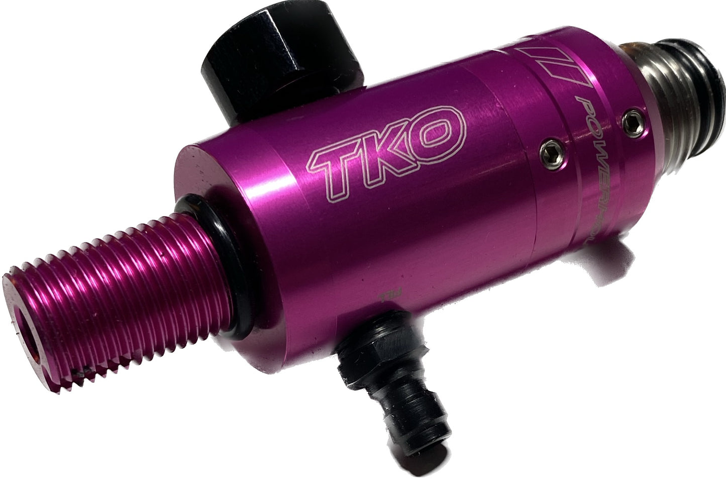 Powerhouse TKO Regulator - Long Body Polished Pink